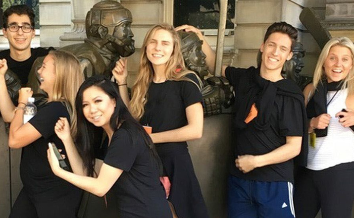 campus goose chase team building hero