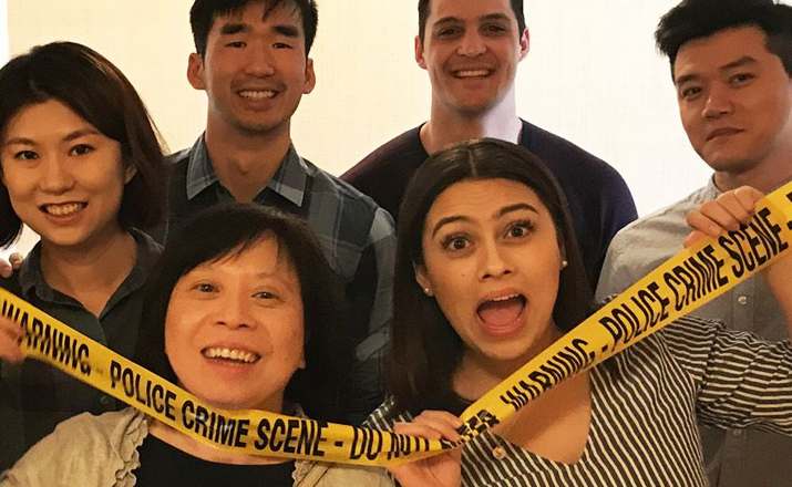 crime scene investigators team building hero