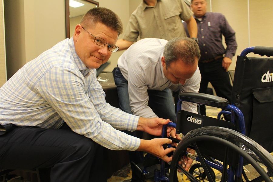 wheelchairs for charity case study